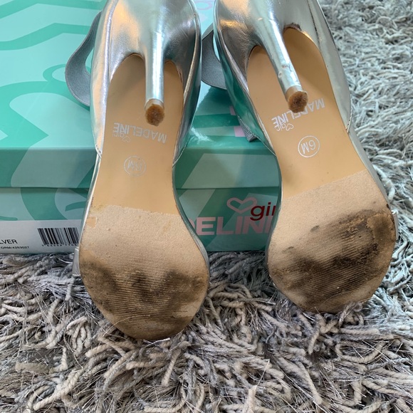 Madeline Girl Silver Storm Heels - Picture 5 of 8